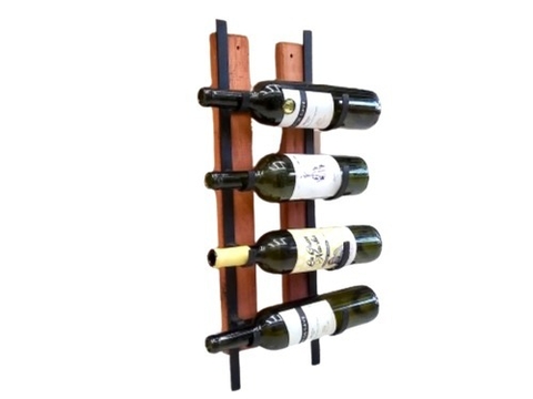 Bodega de Hierro y Madera con 4 Compartimientos Cod 948-192 - comprar online