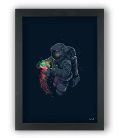 Quadro astronauta