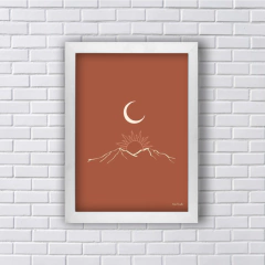 MOUNTAINS AND SUN MOON (Ref:AV191|V239) - loja online
