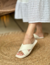 Rasteira Vanusa off white - comprar online