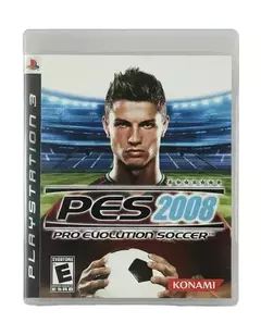 PRO EVOLUTION SOCCER 2008 PES PS3 USADO - comprar online