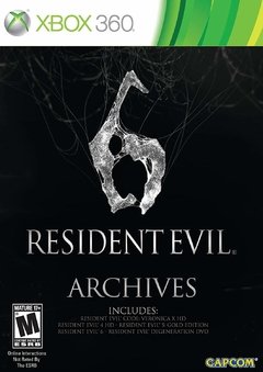 RESIDENT EVIL 6 ARCHIVES XBOX 360