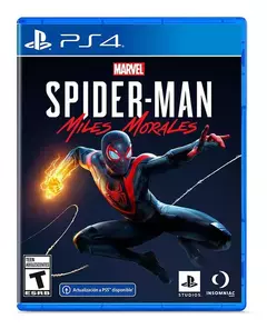 MARVEL SPIDERMAN MILES MORALES PS4 USADO - comprar online