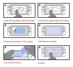 VIDRIO TEMPLADO TEMPERED GLASS 9H NINTENDO SWITCH - tienda online