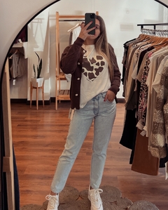 Jean Mom celeste - comprar online