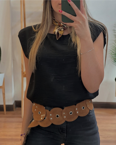 Reme hombreras creppe larga - comprar online