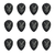 Pua gotas de lluvia GUITARRA - Clayton Black Raven - 1.00 mm en internet