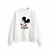 Sudadera en color blanco diseño Mickey | Julieta Valentina Mx