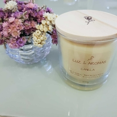 Vela Linha Clean 200 gramas - Canela