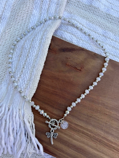 Collar LIBÉLULA cristales