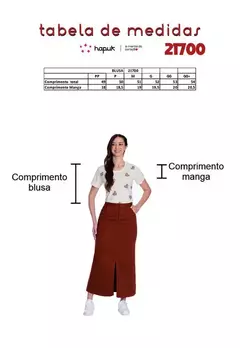 BLUSA Hapuk 21700 AGNES - Loja de Roupas A Praça 