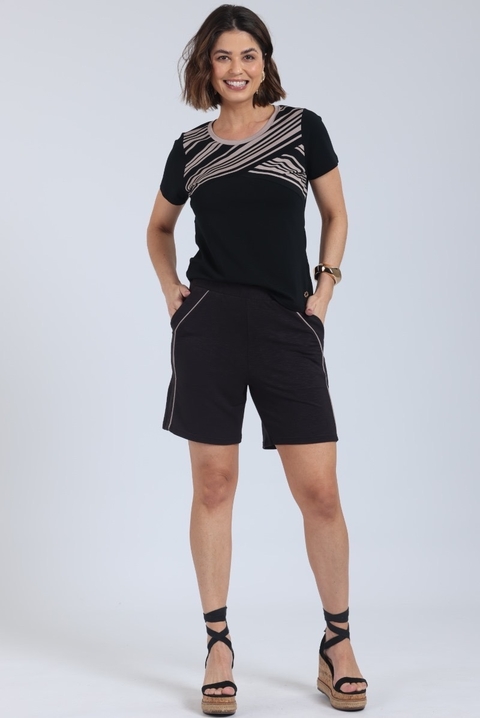 BLUSA Juanna 30971 VISCO STRETCH LISTRADORA