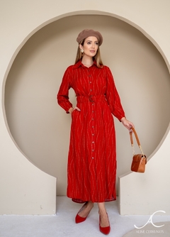 Vestido Aline Cerkunvis 4445 Lucia chemise - Loja de Roupas A Praça 