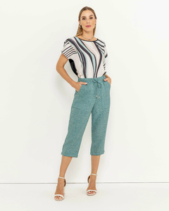 BLUSA Mirasul 2920116 PLANO E MALHA PRINT CLEAN