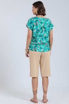 BLUSA Juanna 30976 TECIDO VISCOSE ESTAMPADO - comprar online