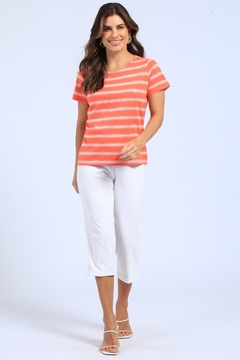 BLUSA Juanna 30949 COTTON 40 LISTRADO - Loja de Roupas A Praça 