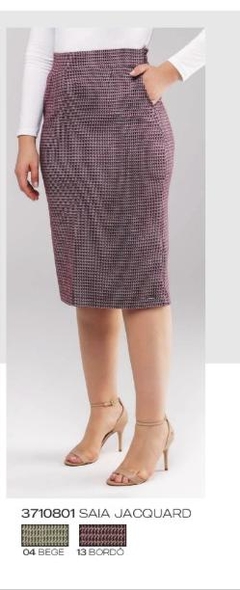 Saia Mirasul 3710801 jacquard pied poule - comprar online