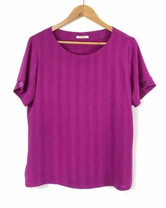 Blusa Caroll 23522 crepe lisa - Loja de Roupas A Praça 