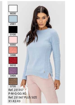 BLUSA Taglietti 231357 pelo fechada - comprar online