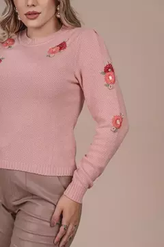 Blusa Portal 1450 Berlim Margaridas frente na internet