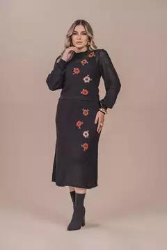 Saia Portal 1470 bordada - comprar online