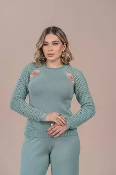 Blusa Portal 1447 fechada raglan Berlim - comprar online