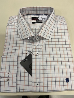 Camisa Mount Vernon 3927320 m/L slim xadrez