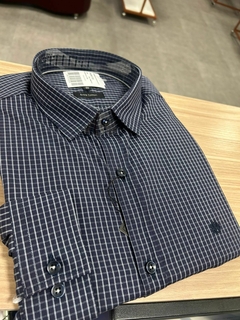 CAMISA Mount Vernon 4362720 M/LONGA SLIM FIT. xadrez - Loja de Roupas A Praça 