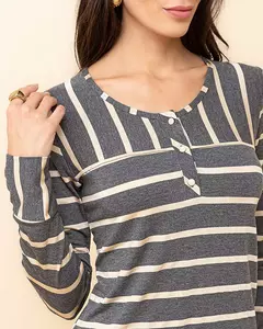 Blusa Mauricio 13826 malha mescla - comprar online
