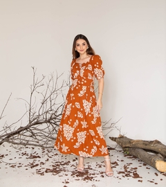 Vestido Valentina Sirrah 1113 Arealva estampado - comprar online