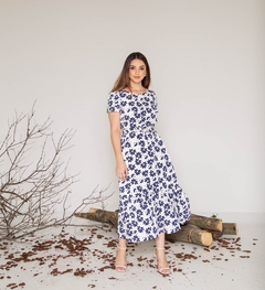 Vestido Valentina Sirrah 1098 Flores - Loja de Roupas A Praça 