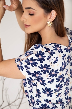 Vestido Valentina Sirrah 1098 Flores