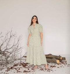 Vestido Valentina Sirrah 1105 Juti listrado - comprar online