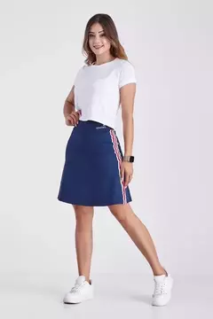 Saia Short EP012 Fitness Evangelica Azul Epulari