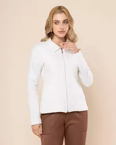 Casaco Mauricio 13841 matelasse com gola - comprar online