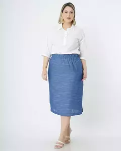 Saia New Umbi 83825 denim cargo - comprar online