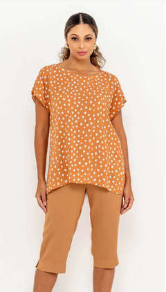 TUNICA MIRASUL 4210120 VISCOSE PLANA ESTAMPADA