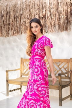 Vestido Valentina Sirrah 1091 Louveira estampado