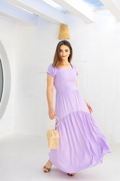 Vestido Valentina Sirrah 1084 Positano viscolinho - loja online