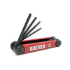 Juego de Llaves Torx Plegables (Liviano) (8 Pzs)