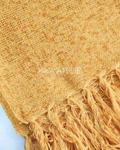 Manta Chenille Amarela 120X180 - comprar online