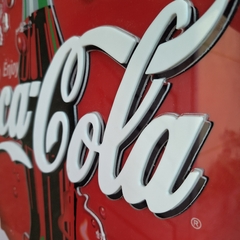Coca-Cola Alto Relevo Acrílico na internet
