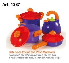 Batería de Cocina x 8 piezas - comprar online