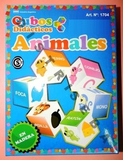 Imagen de Art. N° 1704: Cubos con Animales