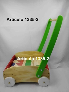 Art. N° 1335-2: Carro andador con bloques - tienda online