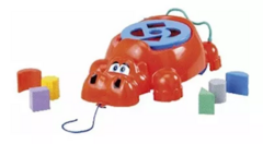 Juego arrastre - hipopótamo