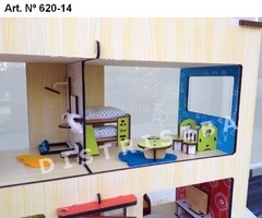 Art. N° 620-14: Casita de Madera Amueblada en internet