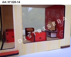 Art. N° 620-14: Casita de Madera Amueblada - tienda online
