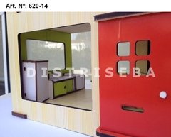 Imagen de Art. N° 620-14: Casita de Madera Amueblada
