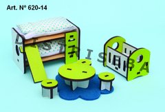 Art. N° 620-14: Casita de Madera Amueblada - tienda online